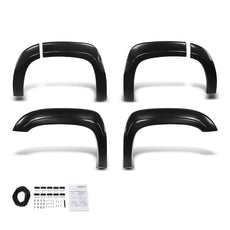G-PLUS Fender Flares 4PCS for Chevy Tahoe 2007-2014 Black