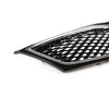 G-PLUS Front Bumper Upper Grille Grill Compatible with Kia Optima 2014 2015 Replacement for 863502T700 Black w/Chrome Trim