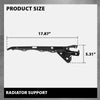 G-PLUS Radiator Support Core Compatible with Toyota Corolla 2019-2023 5320802250, TO1233137