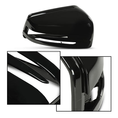 G-PLUS Mirror Cover Caps Housing Compatible with Benz S-Class W221 2011-2013/Fit Benz C-Class W204 2011-2014/Fit Benz CLS C218 2014-2018/Fit Benz GLA X156 2014-2020 A2128100164, A2128100264