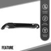 G-PLUS Rear Diffuser Compatible with BMW F48 F49 X1 Base Model 2016 2017 2018 2019 2020 2021, Only Fit Base Model, Not Fit M Sport Rear Bumper Diffuser Lip Gloss Black