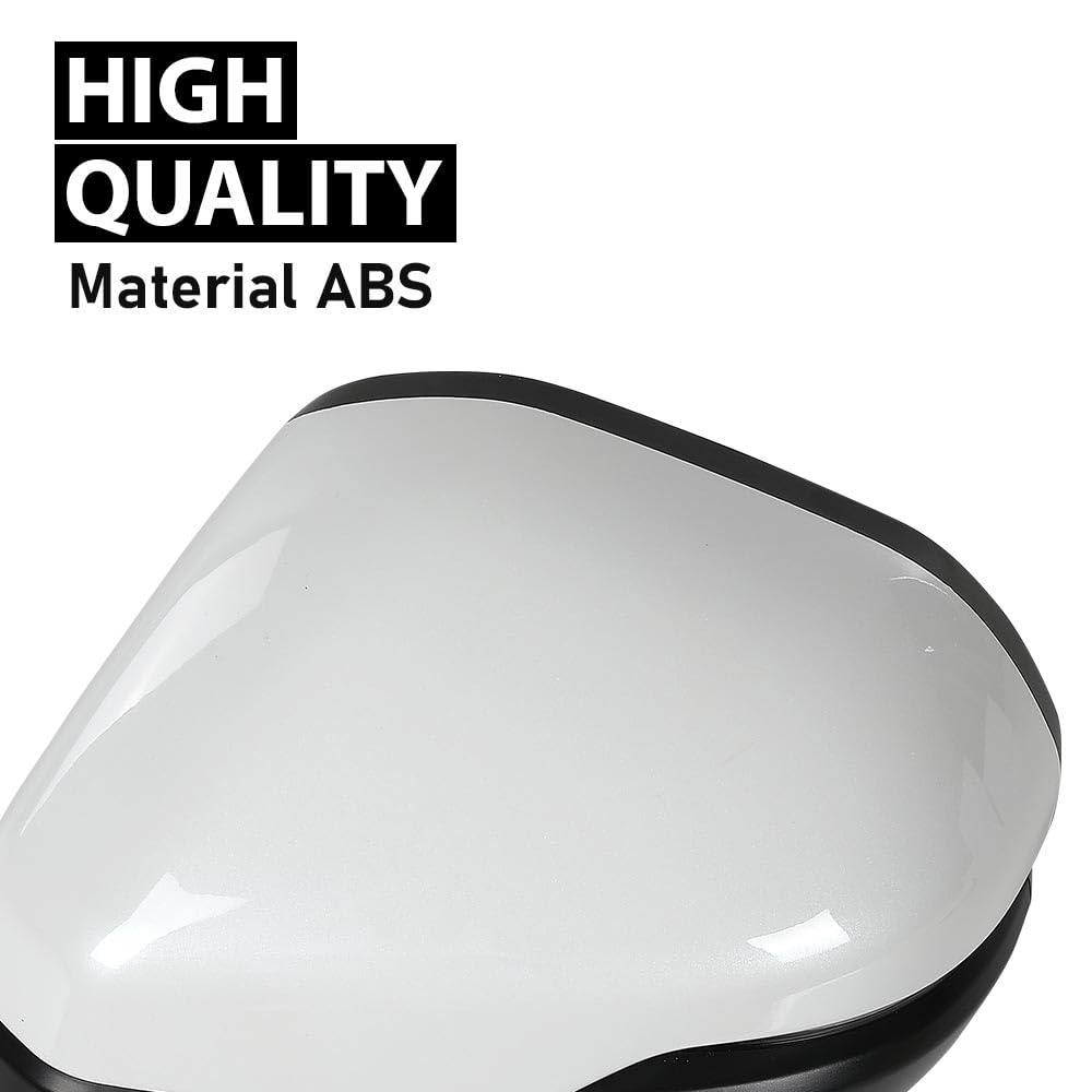 G-PLUS Power Heated Mirror w/Turn Signal Left Driver Side Compatible with Honda CRV 2023-2024 Power Folding 76258-3B4-H11 76208-3B4-H11 White