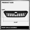 G-PLUS Front Grille Assembly Compatible with Subaru Crosstrek 2021-2023 J1010FL320