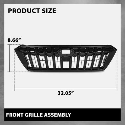 G-PLUS Front Grille Assembly Compatible with Subaru Crosstrek 2021-2023 J1010FL320