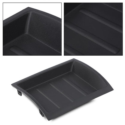 G-PLUS Upper Dash Bezel Storage Box Compatible with Nissan Xterra 2005-2013/Pathfinder 2005-2012/Frontier 2005-2017（w/o Silver Trim and 6-Cd Changer and Premium Audio）68252ZS40C Black