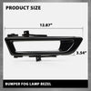 G-PLUS Front Bumper Fog Light Lamp Bezel Left +Right Compatible with Land Rover Discovery Sport 2015-2018