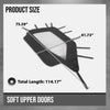G-PLUS Soft Upper Doors Compatible with Polaris RZR XP 1000 and RZR XP Turbo 2014-2022 Fit Polaris RZR S 1000 2016-2020 Black 2 Pcs