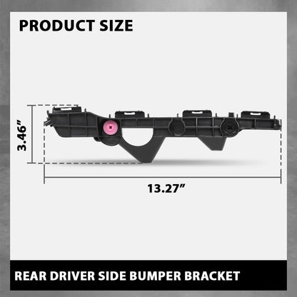 G-PLUS Rear Driver Side Bumper Bracket Compatible with Toyota RAV4 2016-2018 521560R050