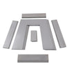 G-PLUS Weld on Lowering Truck Under Bed Frame 10" Tall Step C Notch Kit 2" Wide