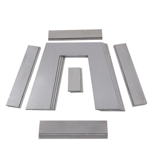 G-PLUS Weld on Lowering Truck Under Bed Frame 10" Tall Step C Notch Kit 2" Wide
