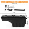 G-PLUS Truck Bed Storage Box Tooling Box Case Right Passenger Side Compatible with Ford F150 1997 1998 1999 2000 2001 2002 2003 2004 2005 2006 2007 2008 2009 2010 2011 2012 2013 2014 Black