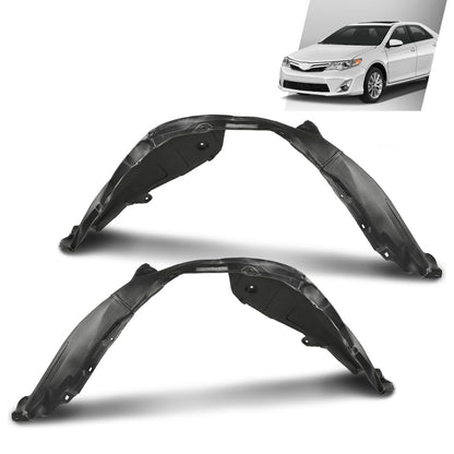 G-PLUS Front Inner Fender Liner Set Compatible with Toyota Camry L LE XLE 2012-2014,Fit Toyota Camry Hybrid 2012-2014 5387506120