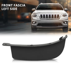G-PLUS Bumper Fascia Spat for Jeep Cherokee 2019-2022 Front Left Black Product Details
