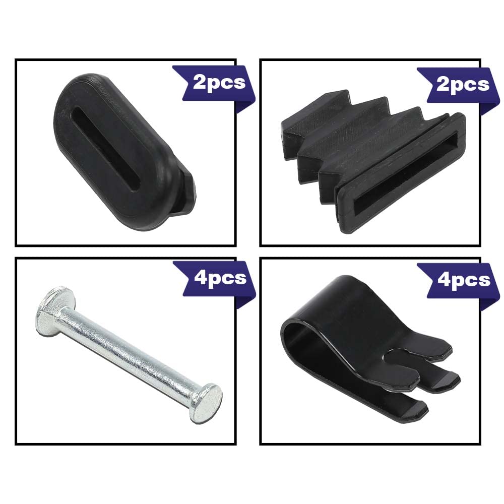 G-PLUS New Rear Brake Dust Shield Backing Plates Pair Compatible with 2000-2005 Ford Excursion/2000-2010 Ford F250 Super Duty TN02044