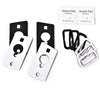 G-PLUS Roof Cab Light Running Lamp Anti-Leak Seal Gaskets 10PCs Compatible with 2003-2009 Hummer H2/2005-2009 Hummer H2 SUT