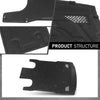G-PLUS Under Engine Radiator Splash Shield Cover, Compatible with Porsche Panamera 2010-2016, 97050411702, 97050411700