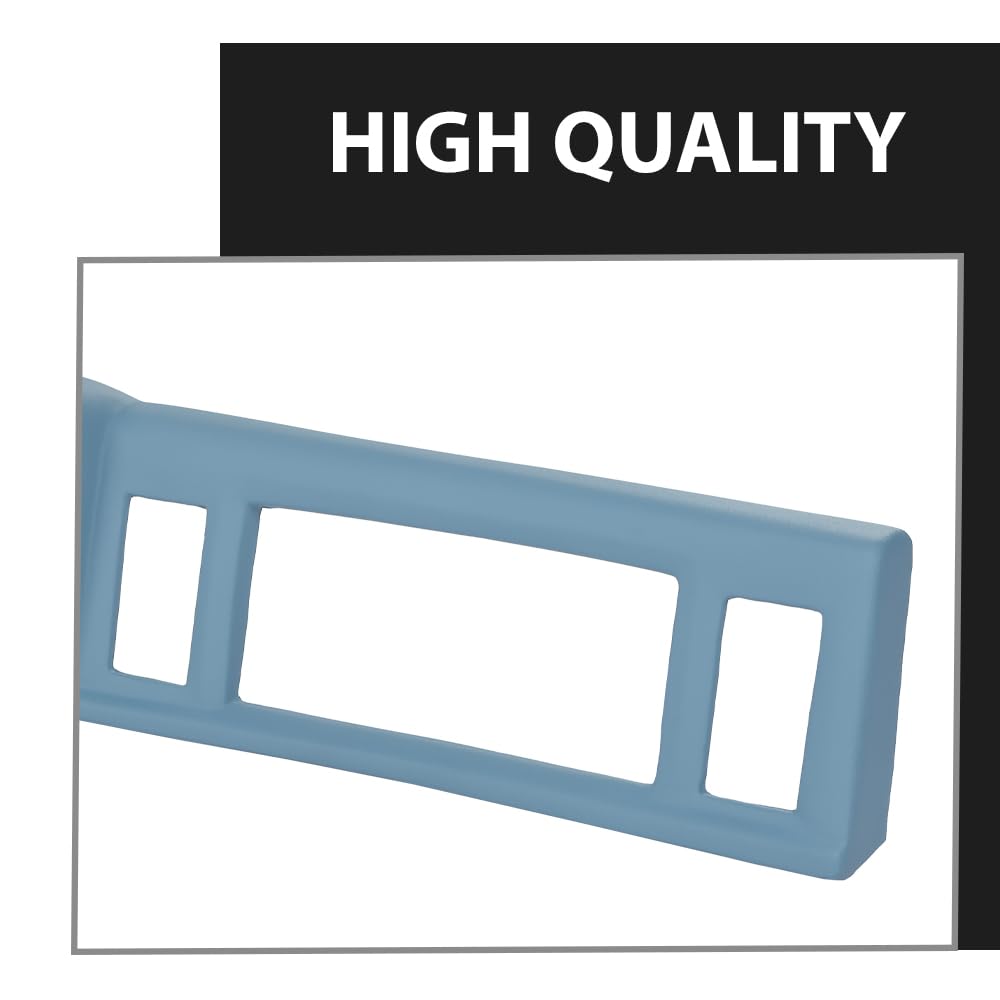 G-PLUS TPE Dash Dashboard Cover, Compatible with Ford Ranger 1983-1987, Fit Ranger Custom/S/XLT/STX 1988, Light Blue