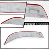 G-PLUS Rear Left Bumper Reflector Light, Compatible with Benz GL-Class X164 GL350 GL450 GL550 2010-2012, 1648201074, 164 820 10 74