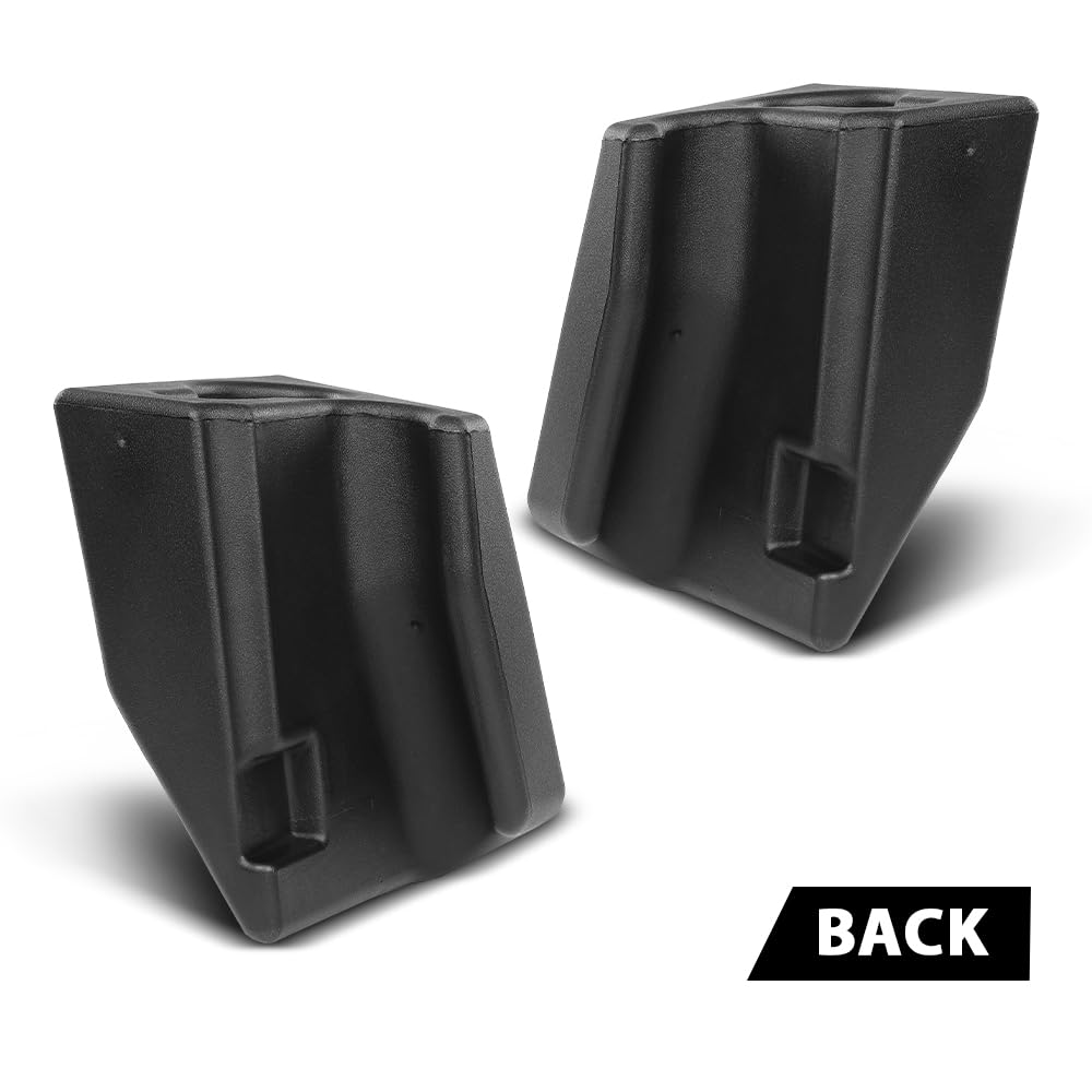 G-PLUS Speaker Sound Wedges Compatible with Jeep Wrangler YJ CJ 1976-1995 Black 2 Pcs