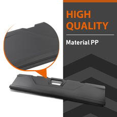 G-PLUS Tailgate Cover Panel for Ford Ranger 1000 Diesel XP 900 570 2015-2020 Black Close-up View