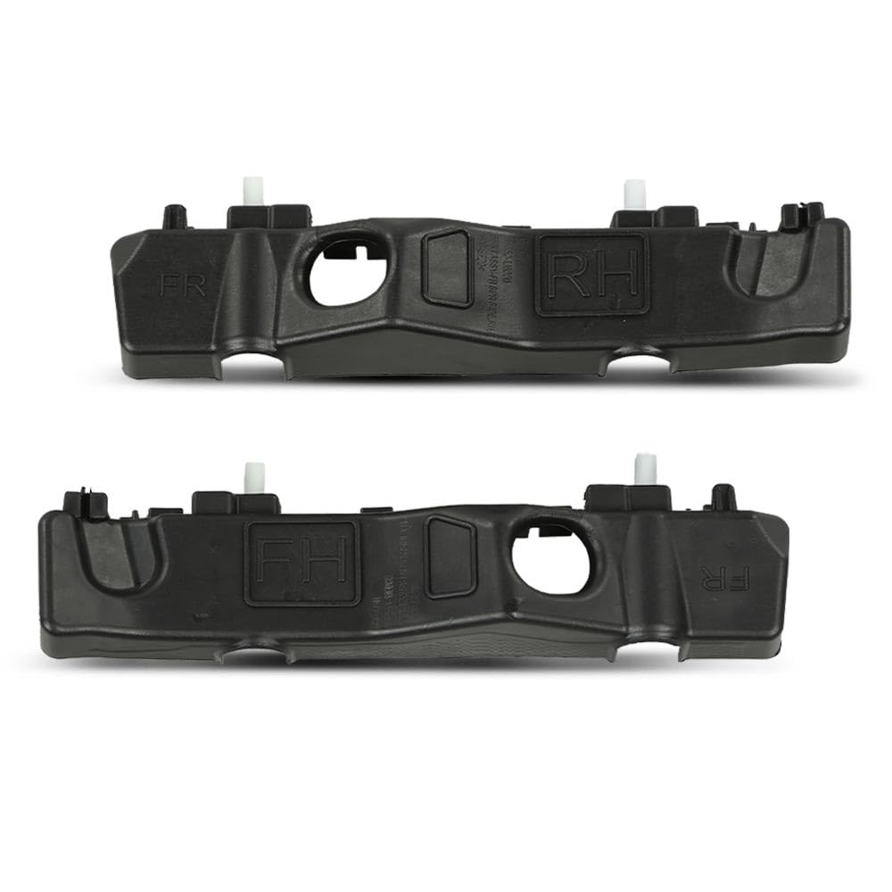 G-PLUS Front Bumper Bracket Retainers Assembly Set 2pcs Compatible with 2019-2022 Kia Forte 86551-M6500 8655-1M7000 86551-M7500 86551-M6000 86552-M6000 Black