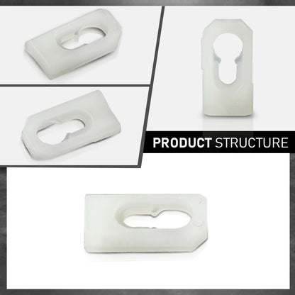 G-PLUS Top Trim Molding Clips Fits All GM Cars from 1960's Into The Late 1970's Nos Vinyl 25pcs