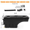 G-PLUS Truck Bed Storage Box Tooling Box Case Left Driver Side Compatible with Ford F150 1997 1998 1999 2000 2001 2002 2003 2004 2005 2006 2007 2008 2009 2010 2011 2012 2013 2014 Black