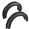 G-PLUS 4PCS Fender Flares Fit Ford F150 2015-2017 Styleside Models Only with 67.0" 78.8" 97.4" Bed (Not Fit w/68t Technology Package/Sensors for Lane Changing), Textured Riveted Style