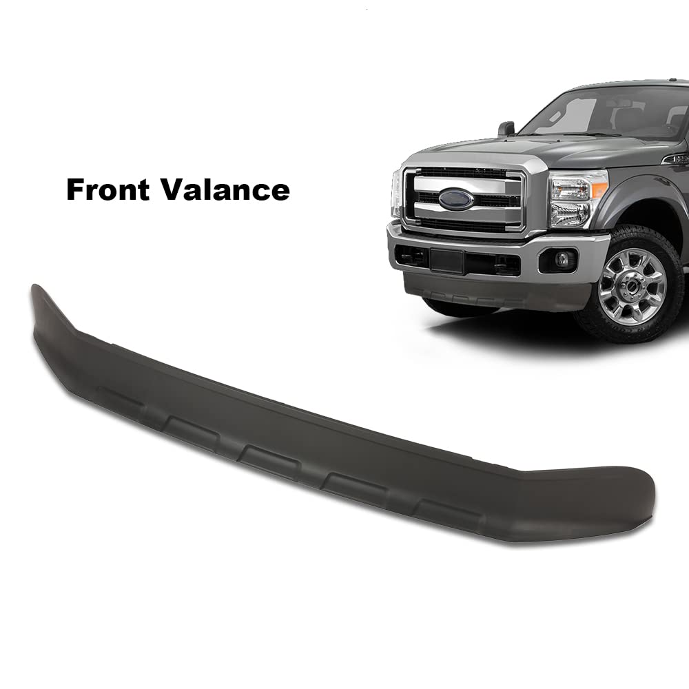 G-PLUS Front Bumper Lower Valance Panel Compatible with 2013-2016 F250 F350 F450 Super Duty Platinum/ 2011-2016 F250 F350 F450 Super Duty (submodel: King Ranch, Lariat, XL, XLT) BC3Z17626BA, FO1095242