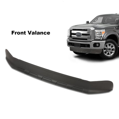 G-PLUS Front Bumper Lower Valance Panel Compatible with 2013-2016 F250 F350 F450 Super Duty Platinum/ 2011-2016 F250 F350 F450 Super Duty (submodel: King Ranch, Lariat, XL, XLT) BC3Z17626BA, FO1095242