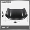 G-PLUS Front Hood Panel Compatible with Chevy Trax 2024-2025 42821409 Black
