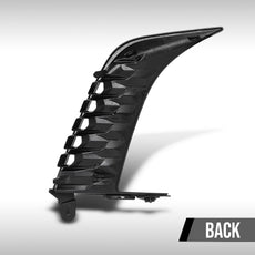 G-PLUS Bumper Side Trim for Toyota Camry SE 2025 Left Glossy Black Close-up View