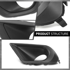 G-PLUS Fog Light Bezel Cover Set for Subaru Forester 2014-2016 Product Specifications