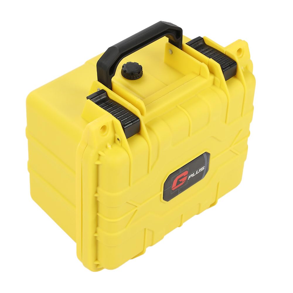 G-PLUS Yellow Graded Card Storage Box Fit BGS PSA SGC FGS Graded Sports Trading Cards, Deep Travel Size Waterproof Case Slab Holder & Protector Holds 45 PSA Graded Cards or 100 Ungraded Cards