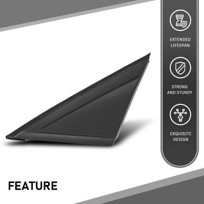 G-PLUS Left Window Mirror Fender Corner Molding Cap Triangle, Compatible with Ford Focus 2012-2018, Passenger Side, CP9Z16003A