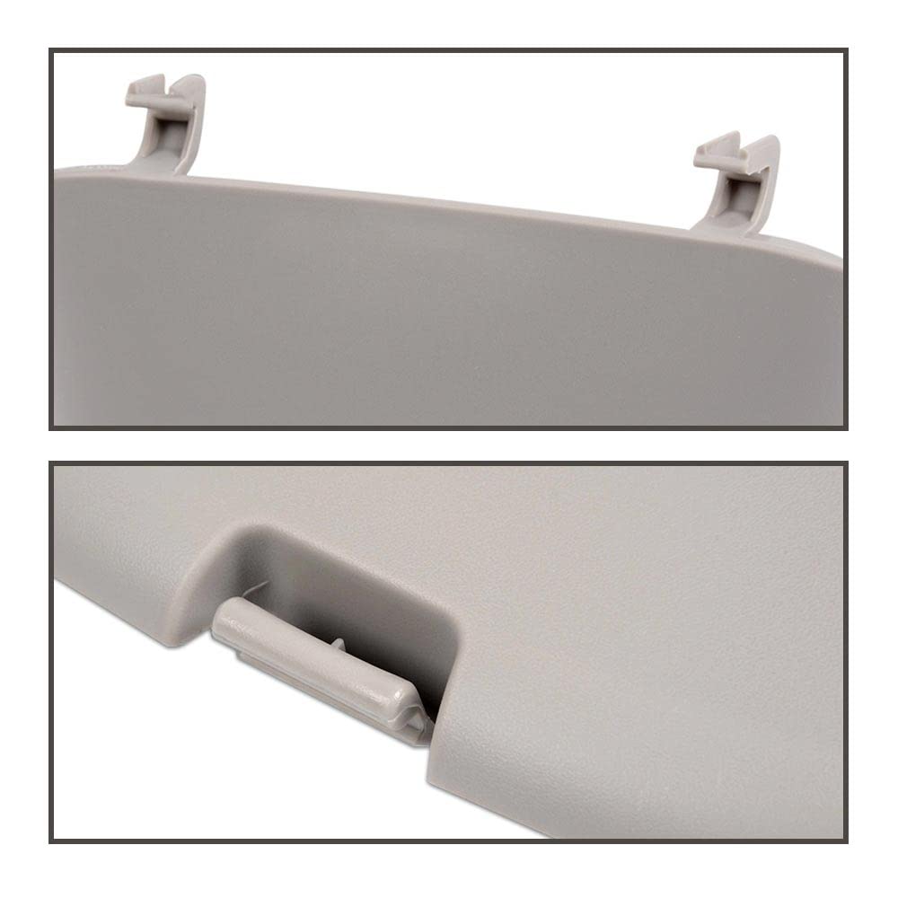 G-PLUS Sunglass Holder Lid Cover, Compatible with 1999-2001 Ram 1500/1999-2002 Ram 2500/3500 with Stronger Latch Front Eyewear Case Storage Box SN96TL2AA