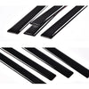 G-PLUS Body Side Molding Trim 1/18" Compatible with 2014-2018 Chevy Silverado/GMC Sierra Crew Cab,4pcs (Black)
