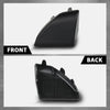 G-PLUS Front Wheel Arch Moulding Cap Cover Left Side Compatible with LR3 LR4 Black
