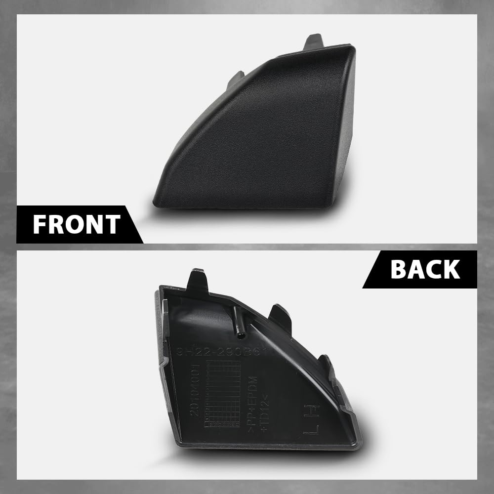 G-PLUS Front Wheel Arch Moulding Cap Cover Left Side Compatible with LR3 LR4 Black
