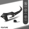 G-PLUS Front Bumper Cover, Compatible with Chevy Equinox 2022-2023 W/o Sensors, 84911082