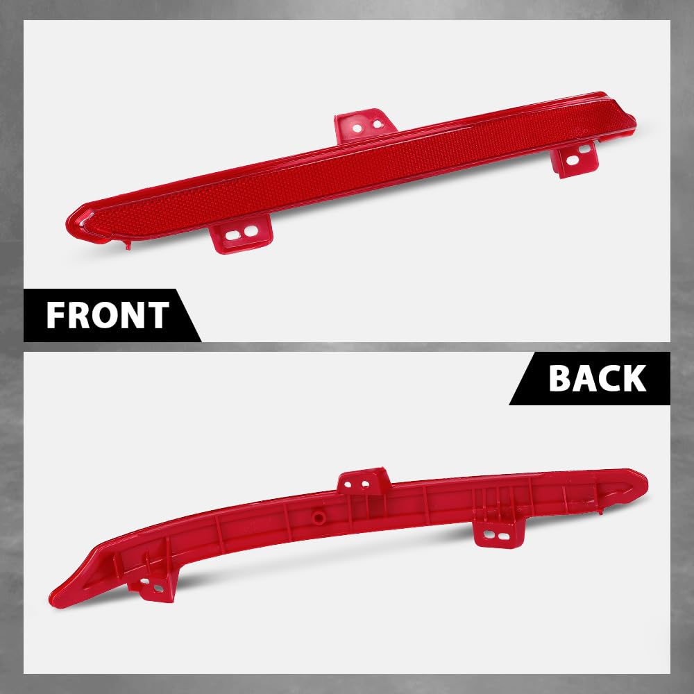 G-PLUS Rear Bumper Reflector Light Tail Lamp Case Right Compatible with Honda Accord 2018-2022