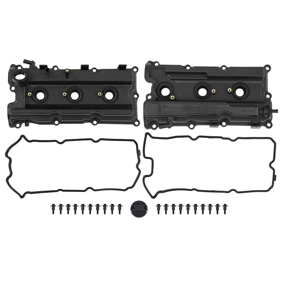 G-PLUS Engine Valve Cover w/Gasket Compatible with Nissan Frontier 4.0L 2005-2019, Fit Nissan NV1500 NV2500 NV3500 4.0L 2012-2019, Fit Nissan Xterra 4.0L 2005-2015