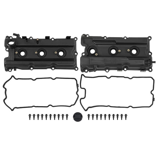 G-PLUS Engine Valve Cover w/Gasket Compatible with Nissan Frontier 4.0L 2005-2019, Fit Nissan NV1500 NV2500 NV3500 4.0L 2012-2019, Fit Nissan Xterra 4.0L 2005-2015