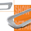 G-PLUS Front Bumper Face Bar Grille Compatible with Chevy Corvette 1973-1974 CJ5Z17K83BA, 6263597 Gray