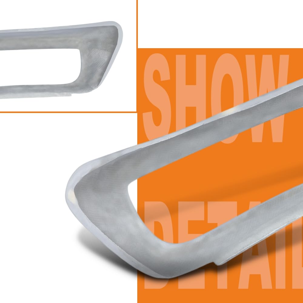 G-PLUS Front Bumper Face Bar Grille Compatible with Chevy Corvette 1973-1974 CJ5Z17K83BA, 6263597 Gray