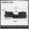 G-PLUS Radiator Support Cover Front Upper Compatible with Jeep Cherokee 2014-2018 CH1224105