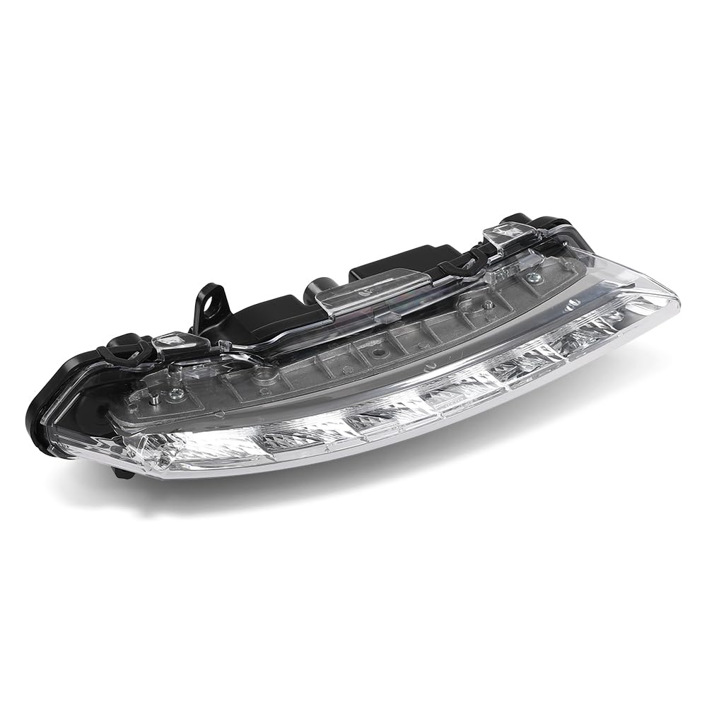 G-PLUS LED Right Fog Light DRL Daytime Running Lamps, Compatible with W204 X204 W216 W218 W221 W251 2008-2014, RH Passengerr Side, 2218201856, A2218201856