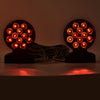 G-PLUS 12V Magnetic Towing Trailer Light Kit LED Tow Trailer Lights Brake Tail Signal Compatible with Towing Trucks/Wrecker/RV LED Magnetic