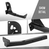G-PLUS Front Camper Tie Downs Bar Compatible with Ford F250 F350 F450 Super Duty 2011-2016 8 Feet Bed Length Black