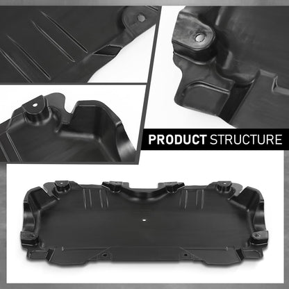 G-PLUS Engine Splash Shield Rear Lower Compatible with Benz C300 2015-2022,Fit Benz C63 AMG 2015-2021 2055240230, MB1228186